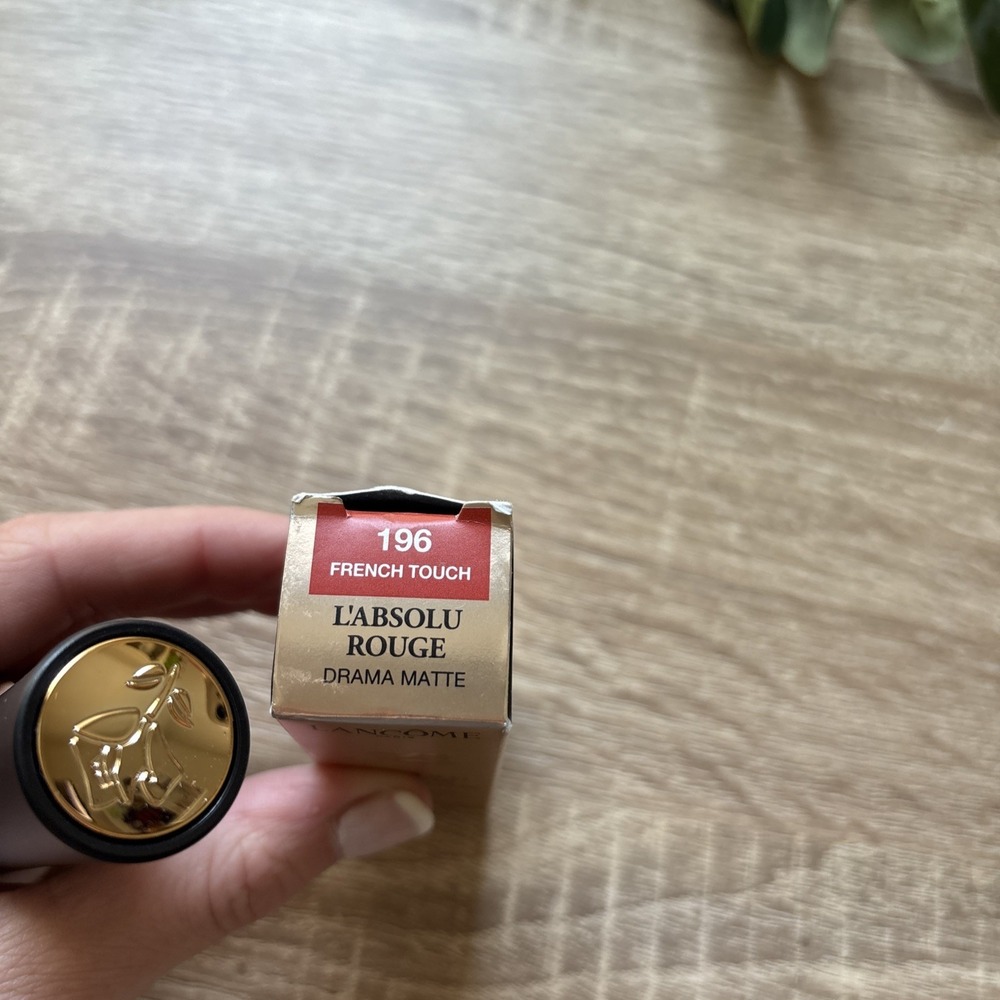 Lancome~L'absolu Rouge Drama Matte Lipstick~#196 French Touch~0.12oz~NIB - Picture 2 of 2